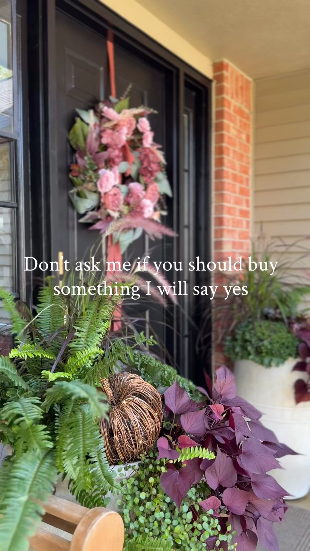 This little grapevine pumpkin is lighted and on a timer. I think it makes the perfect subtle nod to the season, nestled among my plants in my planter.

#LTKSeasonal #LTKHome #LTKSaleAlert