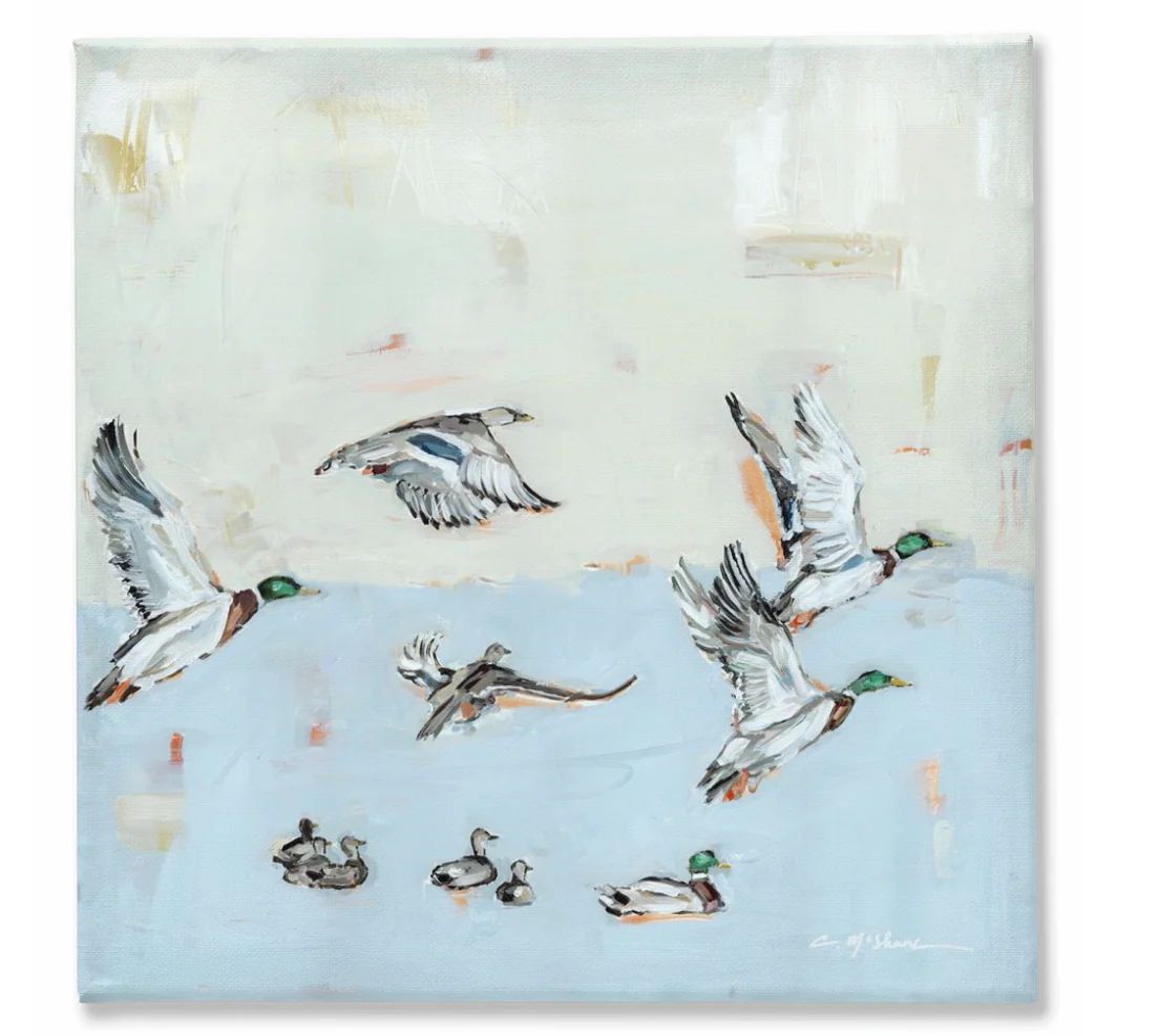 "Taking Off" on canvas | Chelsea McShane Art