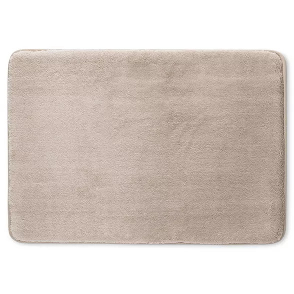 Velveteen Memory Foam Bath Rug - Room Essentials™ | Target