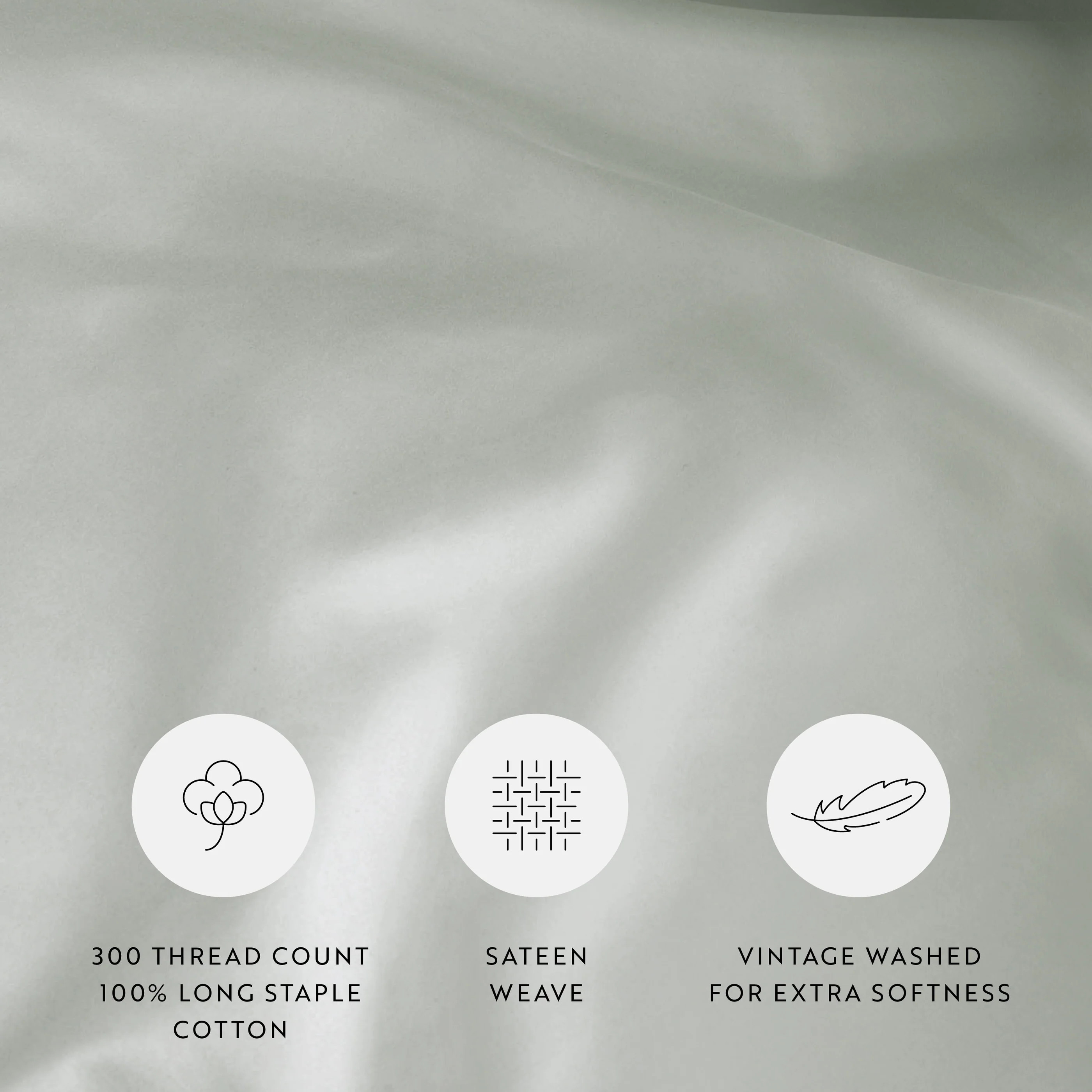 100% Long Staple Cotton 3-Piece Duvet Cover Set | Linens and Hutch