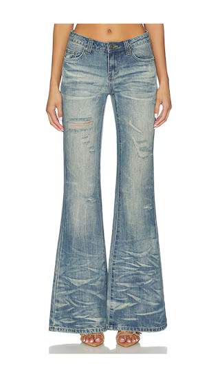 Drift Flare in Light Wash | Revolve Clothing (Global)