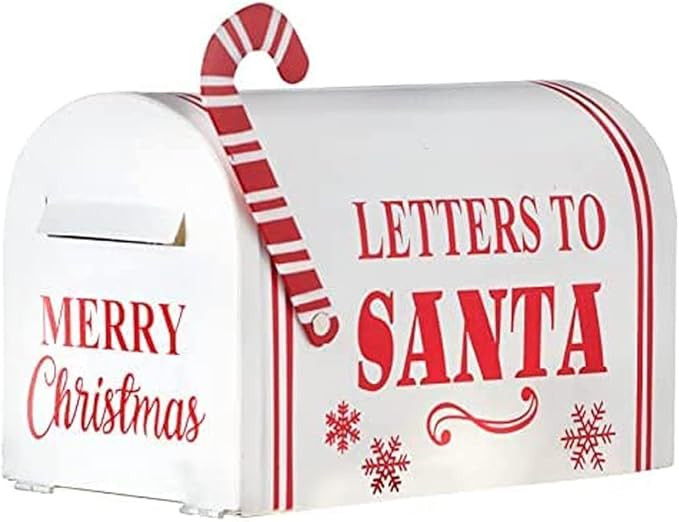 Letters to Santa Mail Box Christmas Tree Topper - Vintage Holiday Accent | Amazon (US)