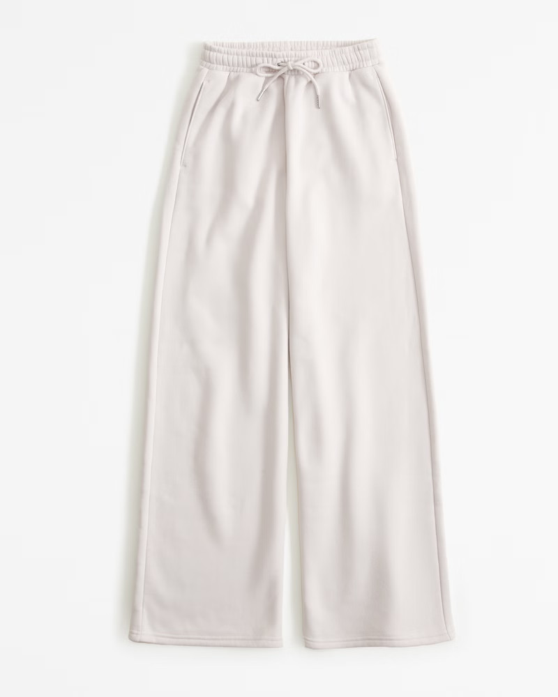 Essential Sunday Wide Leg Sweatpant | Abercrombie & Fitch (US)