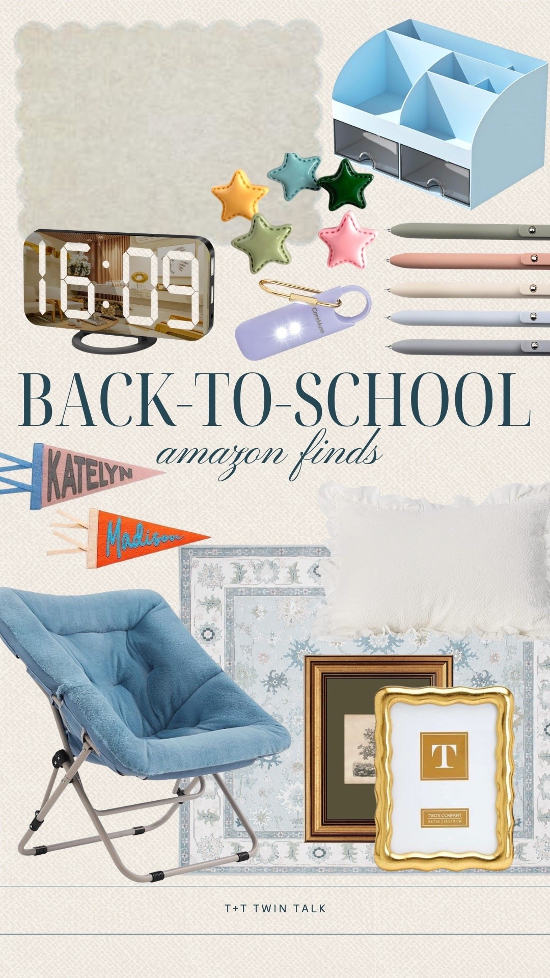 Dorm move-in season is the perfect time to grab a few essentials that make your space feel more like home. These Amazon finds combine practical organization with fun decor you'll enjoy using every day. Small updates like these can make your dorm room feel comfortable from day one.

#LTKSeasonal #LTKOver40 #LTKHome
