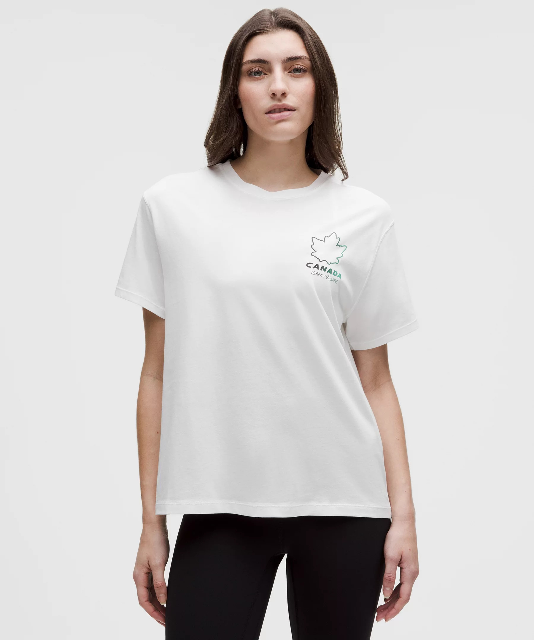 Team Canada Women's Cotton Jersey T-Shirt | lululemon (CA)