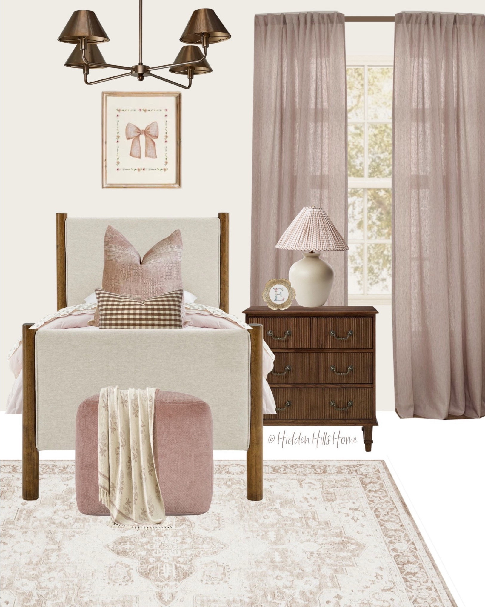 Girls nursery decor mood board to a little girls bedroom! Nursery design, toddler bedroom decor, pink and brown girls room design, home decor ideas, crib, nursery glider, baby’s room decor ideas #girl

#LTKHome #LTKSaleAlert #LTKKids