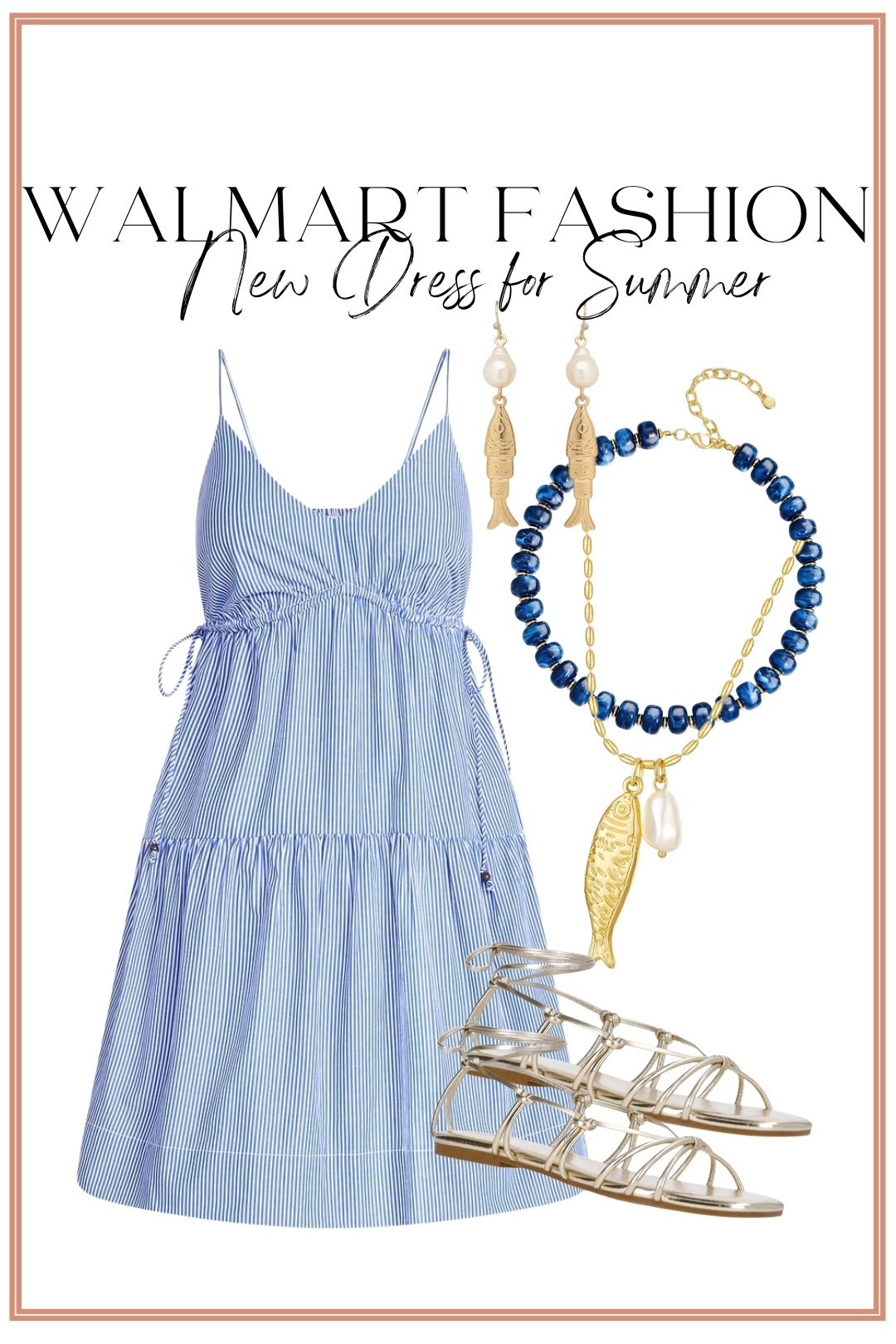 The dress that belongs in your summer suitcase! ☀️ This lightweight striped Walmart dress is giving coastal vacation vibes in the best way. The relaxed fit, breezy fabric, and classic blue-and-white stripes make it a piece you’ll reach for all season long. Just add sandals and a few fun accessories for an easy summer look.

✨ Walmart summer dress
✨ Coastal style outfit
✨ Vacation-ready fashion
✨ Blue striped dress
✨ Lightweight summer outfit
✨ Affordable Walmart finds
✨ Resort-inspired style

#WalmartFashion #SummerDress #VacationOutfit #CoastalStyle #WalmartFinds #AffordableFashion #ResortWear #SummerWardrobe #OOTD #BeachVacationStyle #CasualSummerStyle #FashionFinds

#LTKootd #LTKPetite
