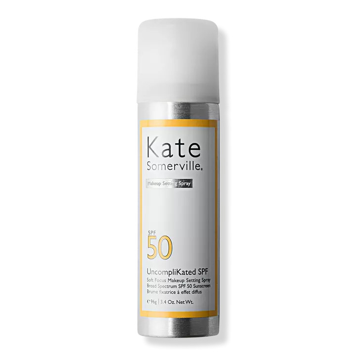 UncompliKated SPF Soft Focus Makeup Setting Spray Broad Spectrum SPF 50 Sunscreen | Ulta