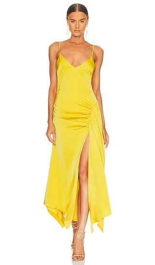 Evangeline Gown in Goldenrod | Revolve Clothing (Global)
