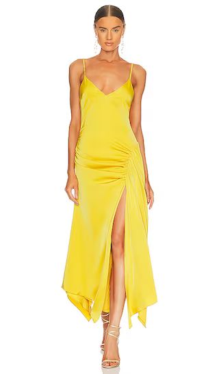 Evangeline Gown in Goldenrod | Revolve Clothing (Global)