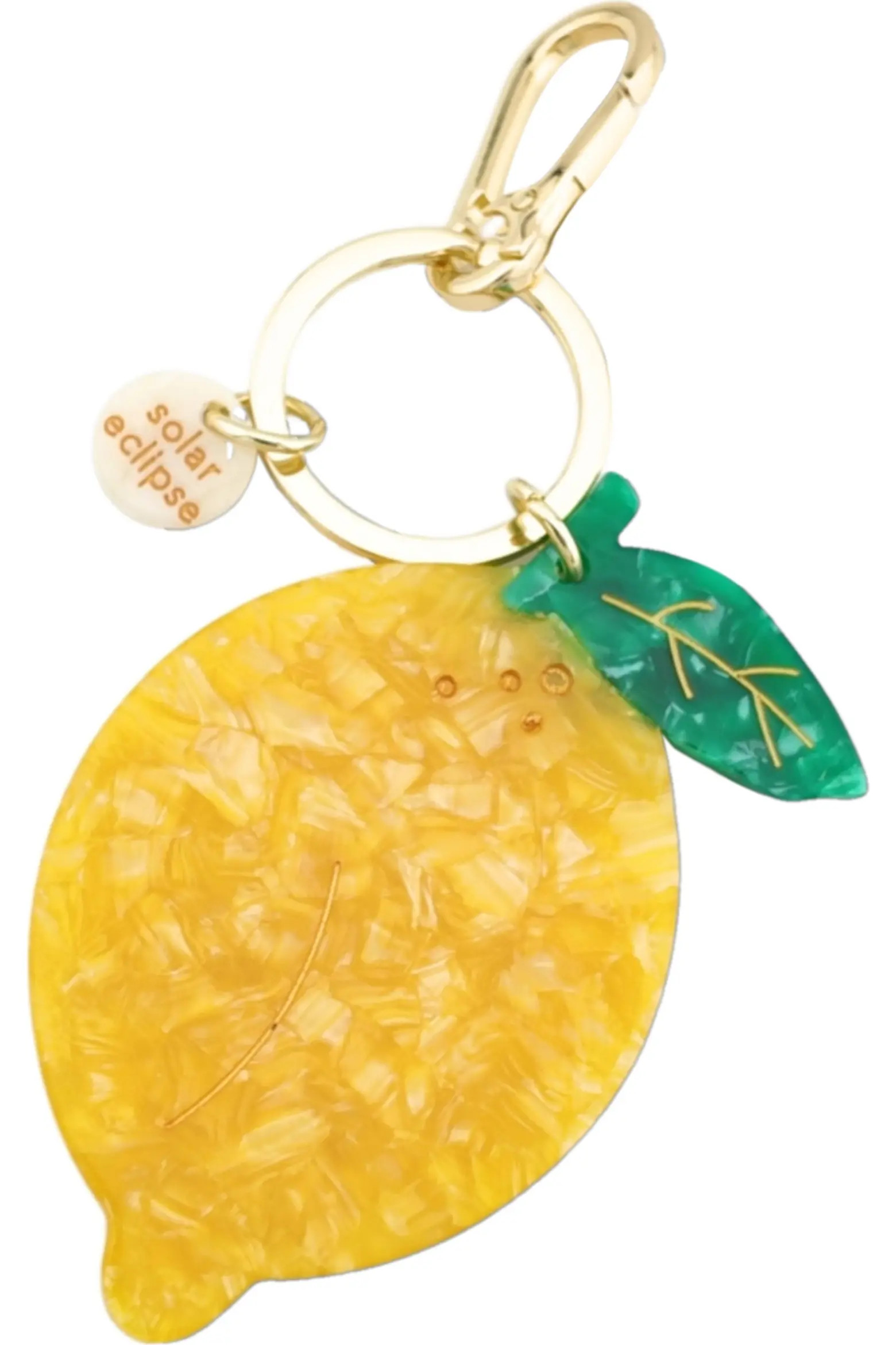 Hand Painted Lemon Key Chain Bag Charm (Women) | Nordstrom | Nordstrom