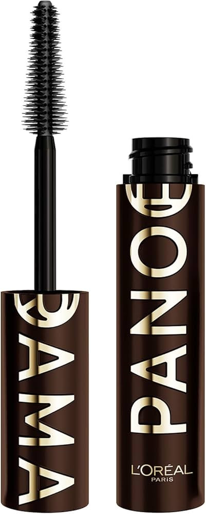 L'Oreal Paris Voluminous Panorama Chromatic Mascara, Volumizing and Lengthening Brown Mascara, Lo... | Amazon (US)