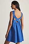 Maeve Cross-Back Mini Dress | Anthropologie (US)