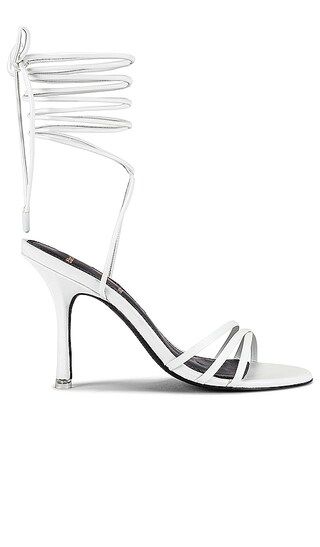 Leandra Sandal in White | Revolve Clothing (Global)