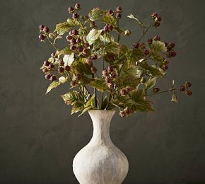 Faux Raspberry Branch | Pottery Barn (US)