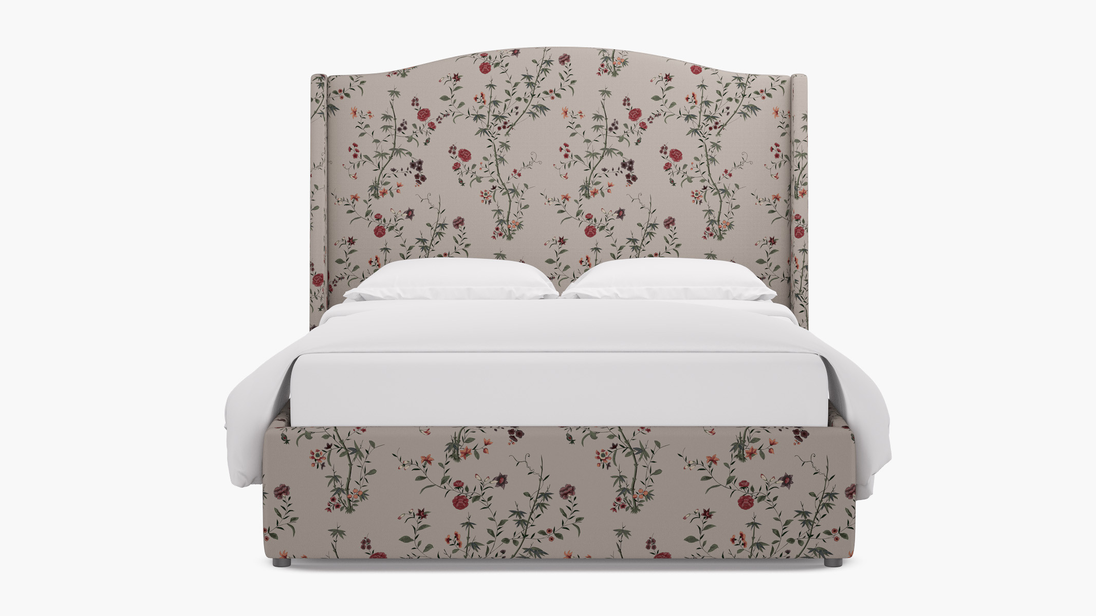 Curved Wingback Bed | The Inside