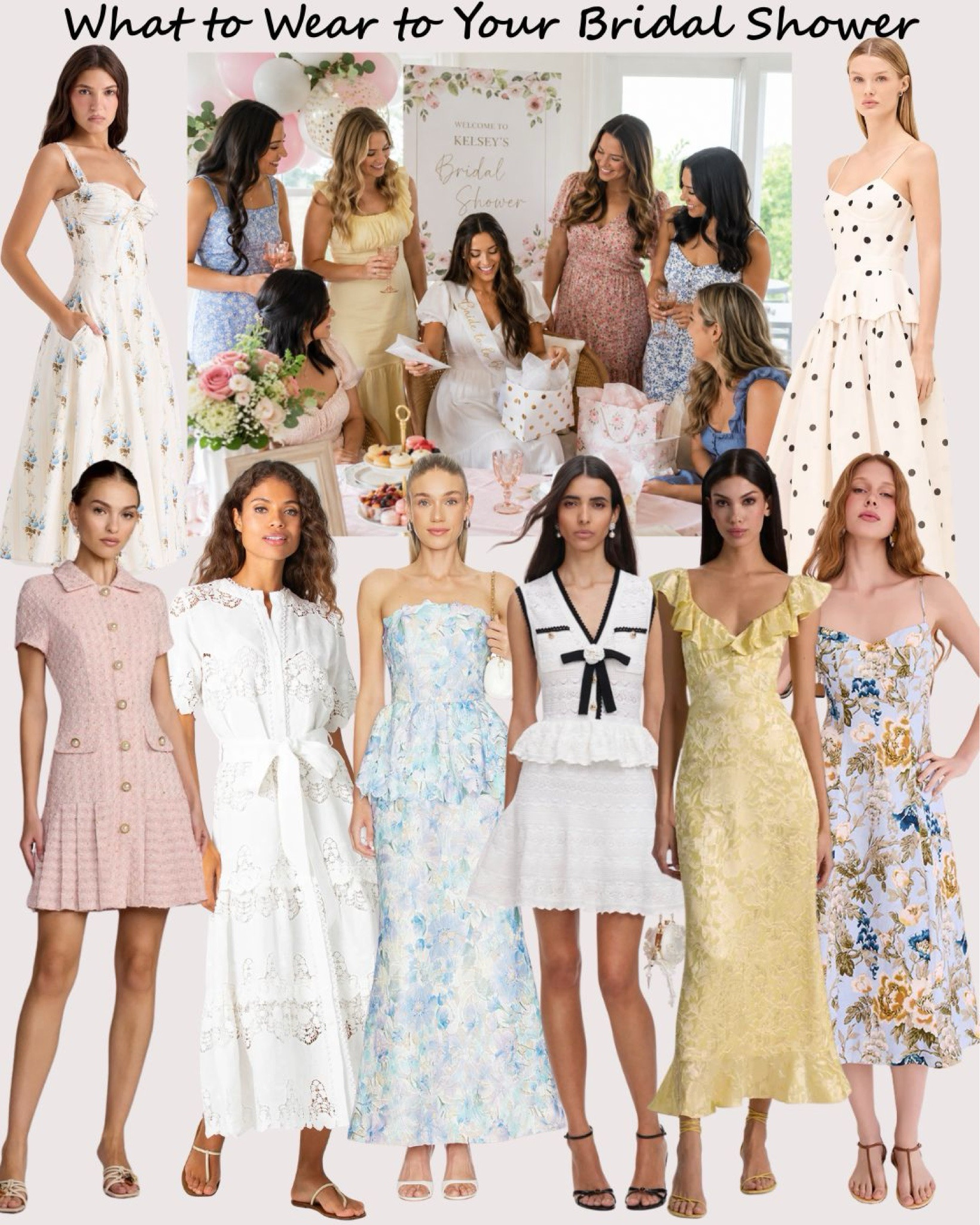 It’s Wedding Wednesday, and we’re talking bridal shower dresses! 👗
Daytime dresses with main-character energy, from sundresses to slip dresses, casual to polished, and everything pretty in between.
Classic white, soft pastels, florals, polka dots — pick your print and set your mood.
Now all that’s left is to show up, look stunning, and let the compliments (and gifts) roll in. 💕

@houseofcb @shopalexis @elliatt @anthropologie @aliceandolivia @miguelinagambaccini @mrselfportrait @caracara_nyc @macduggal

#bridalshowerdress #bridetobe #bridalstyle #weddinginspo #bridalshowerinspo #bridalshoweroutfit #showerdress #mididress #minidress #floraldress, #polkadotdress #whitedress #pasteldress 




#LTKWedding