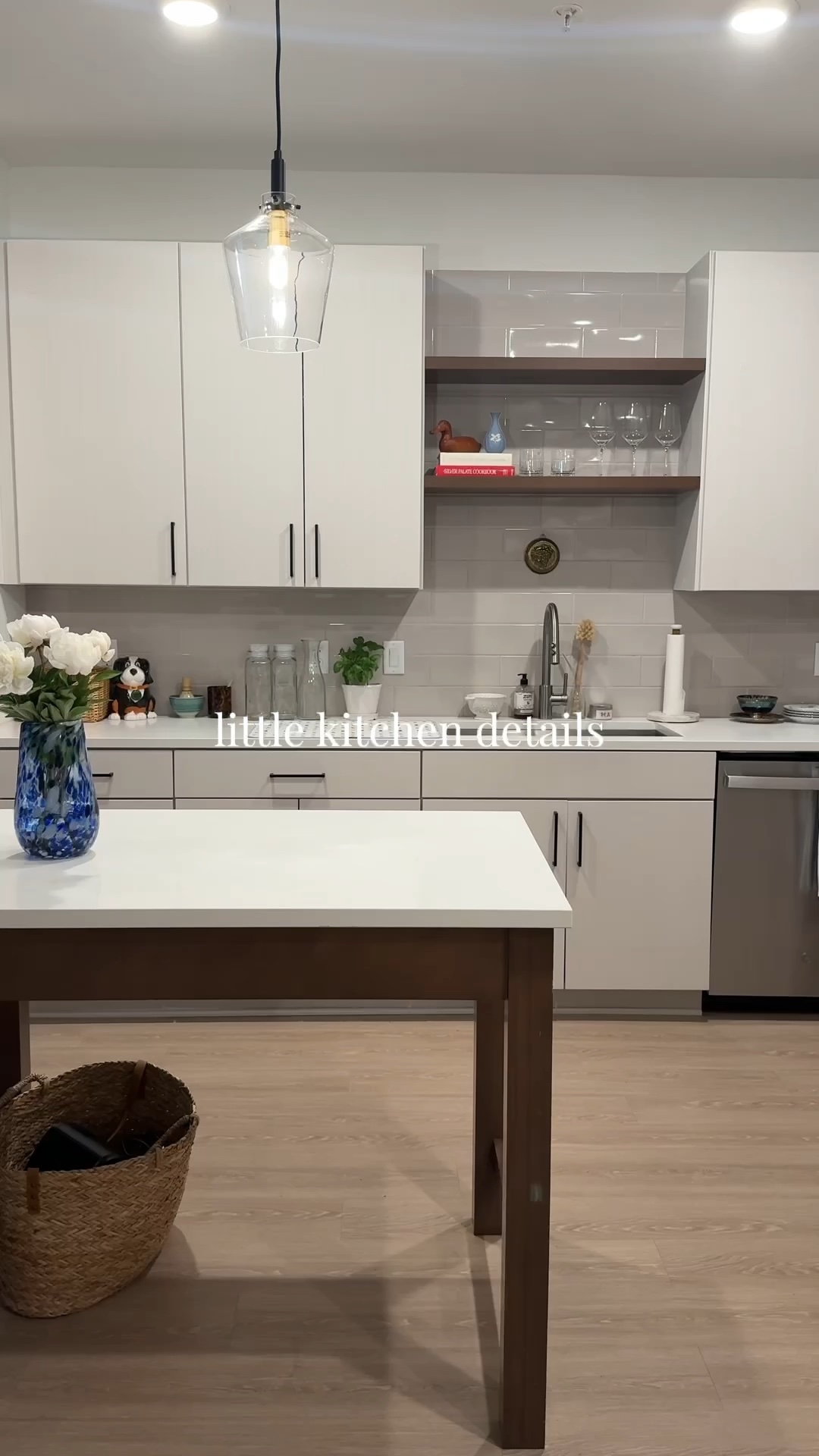 the apartment kitchen is coming together ☕️🪻🥐 loving these little details and CANNOT wait tackle the rest of the apartment… because girl it needs some major help 🏃‍♀️🏃‍♀️🏃‍♀️ that’s me running to the thrift store 

[Mackenzie Child kettle, blue stripped hand towel ( Williams Sonoma dupe), olive wood salt cellar, wishbone kitchen, grandmillenial style]

#LTKHome
