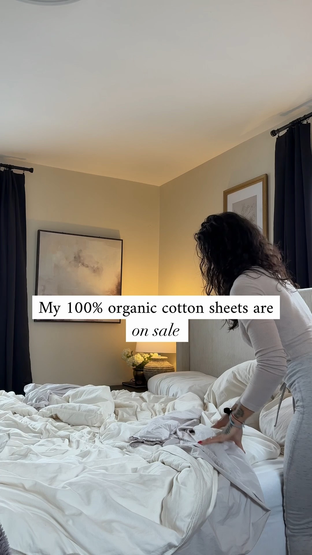 SALE ALERT! The best sheets ever & they get even softer with every wash. Plus they are 100% OEKO-TEX certified organic cotton 👏🏽

#LTKSaleAlert #LTKHome #LTKmorningroutine