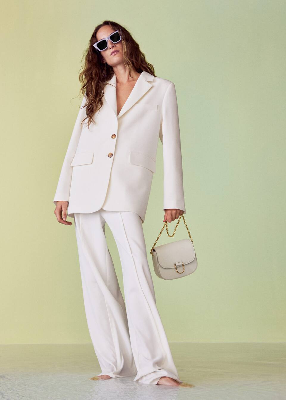 Sac à rabat chaîne | MANGO (FR)