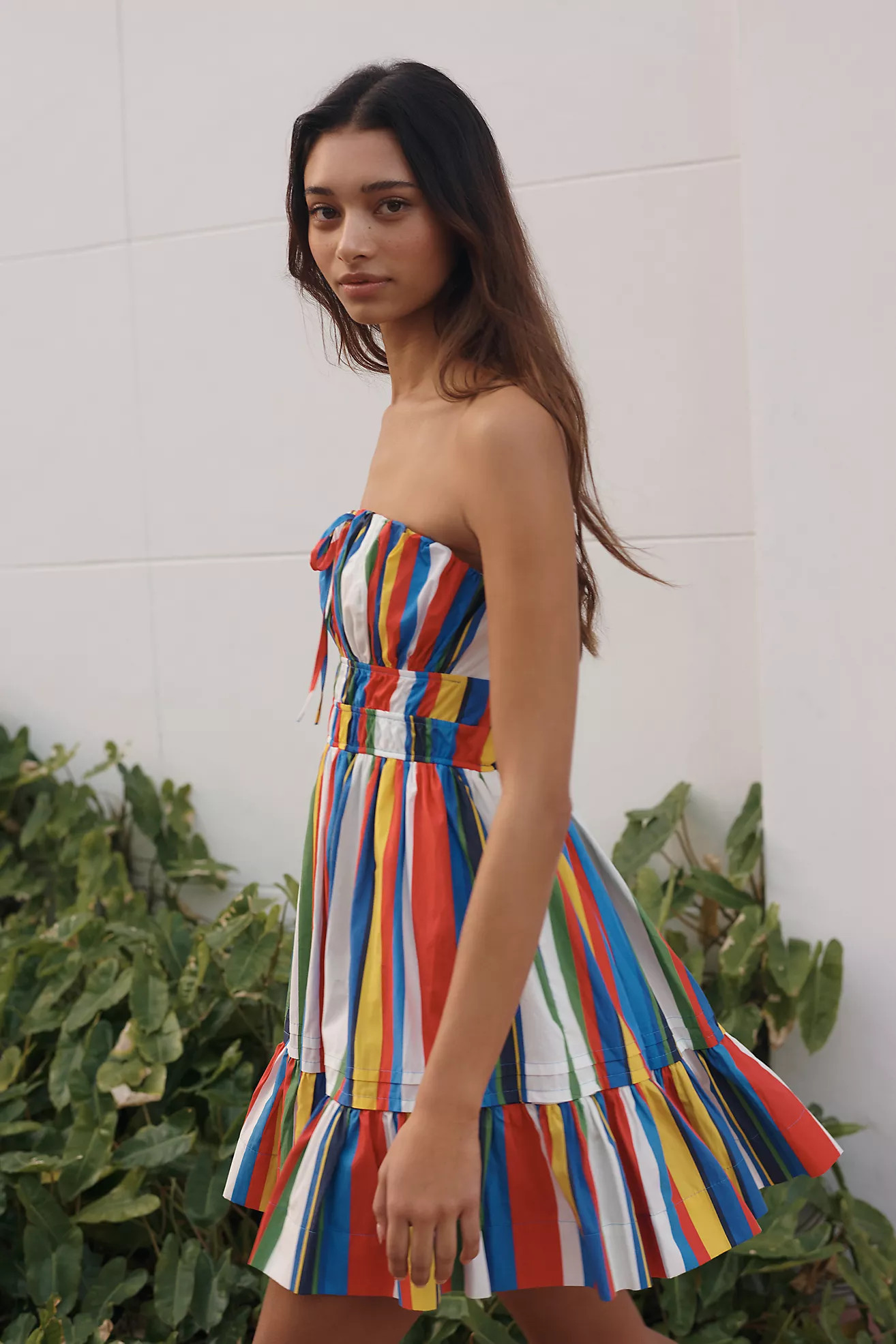 The Somerset Strapless Mini Dress | Anthropologie (US)