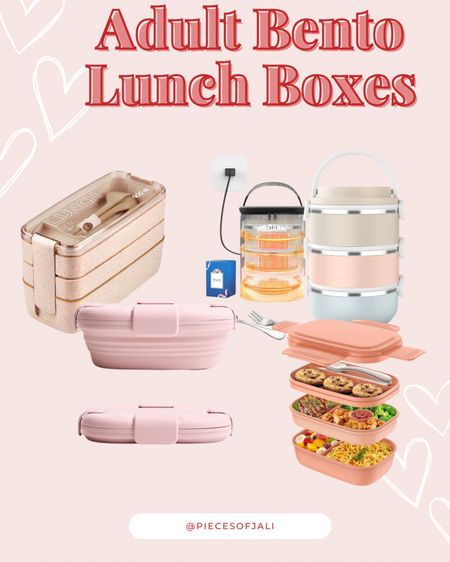 Adult bento boxes for lunch on Amazon 

#LTKSpringSale #LTKGiftGuide #LTKMostLoved