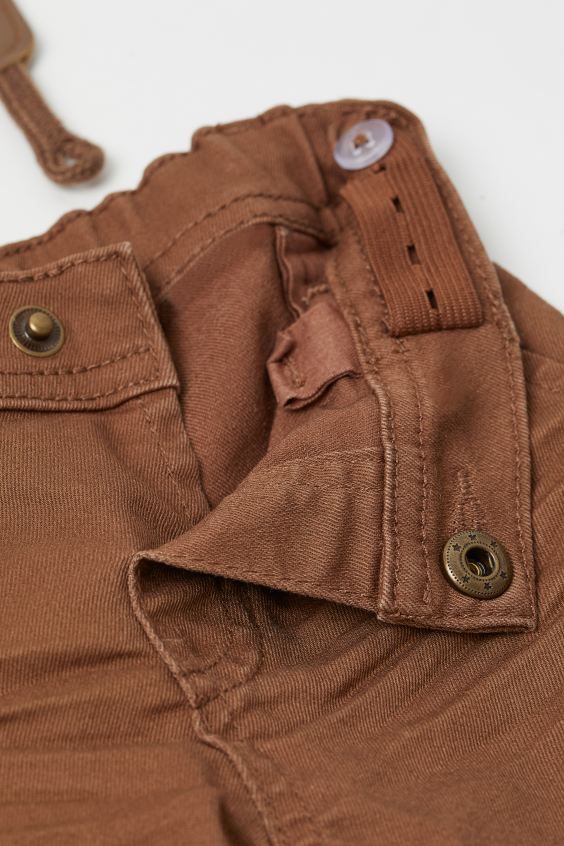 Twill Pants with Suspenders | H&M (US + CA)