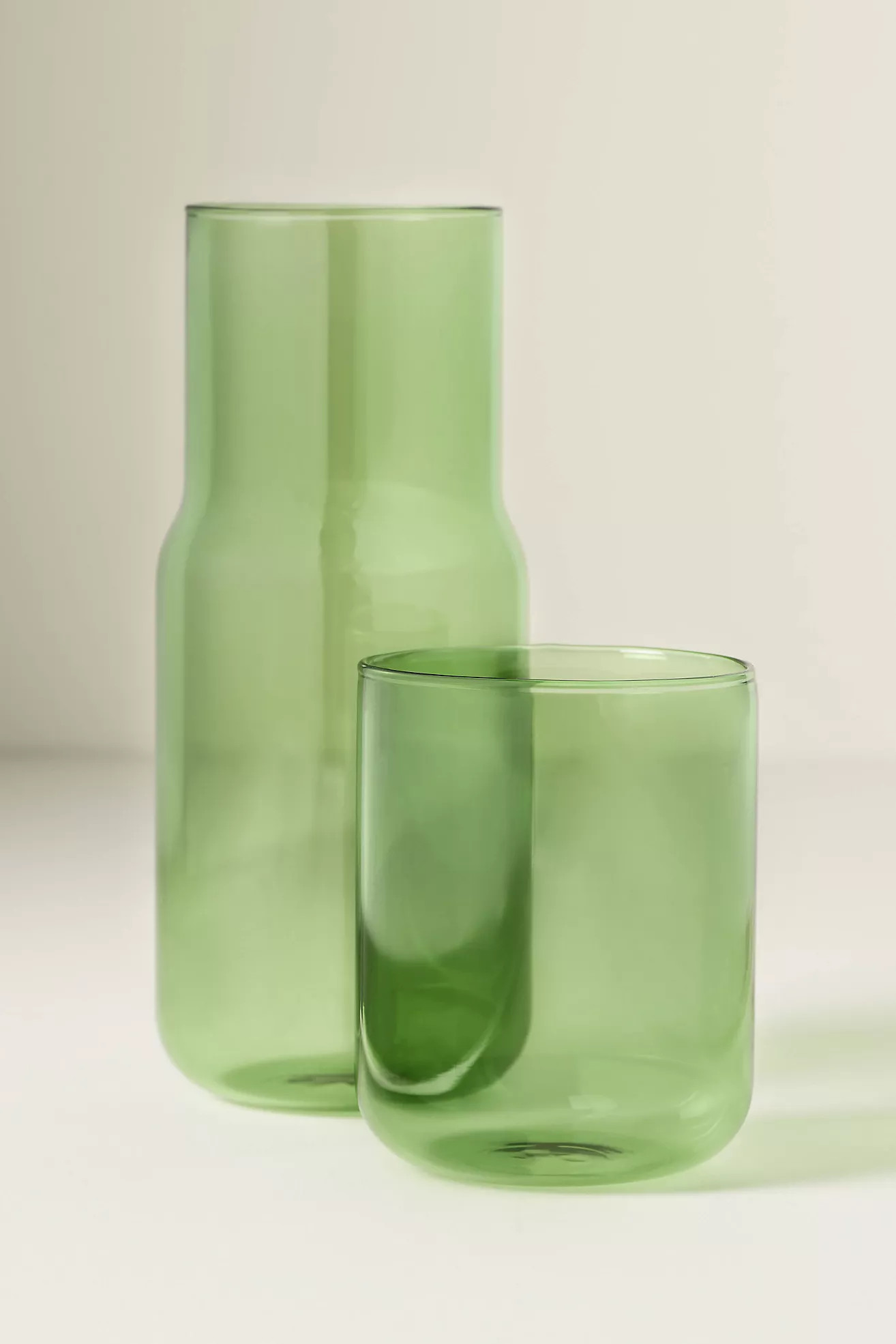 Gry Mattr Tinted Glass Carafe Set | Anthropologie (US)