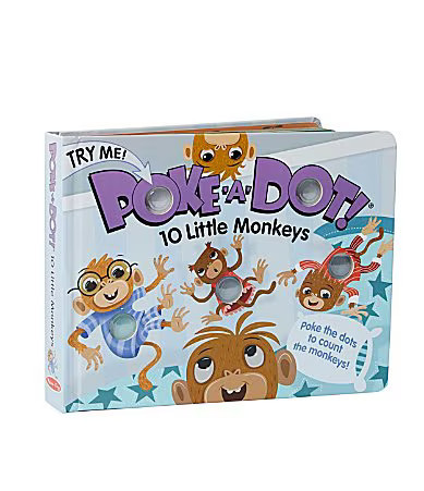 Melissa Doug Poke-A-Dot 10 Little Monkeys Books - Multi | Dillard's