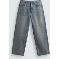 Zara - Baggy Fit Jeans - Blue Gray - 30 (Us 30) - Man | Zara US