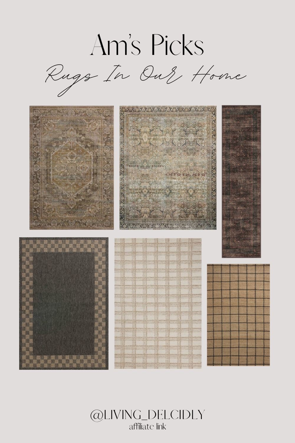 Rugs in our home✨I love them all but the Mona by Loloi (top far left) has to be my favorite! And it’s still ON SALE!!

Living Room | Bedroom | Kitchen | Entryway

#LTKHome