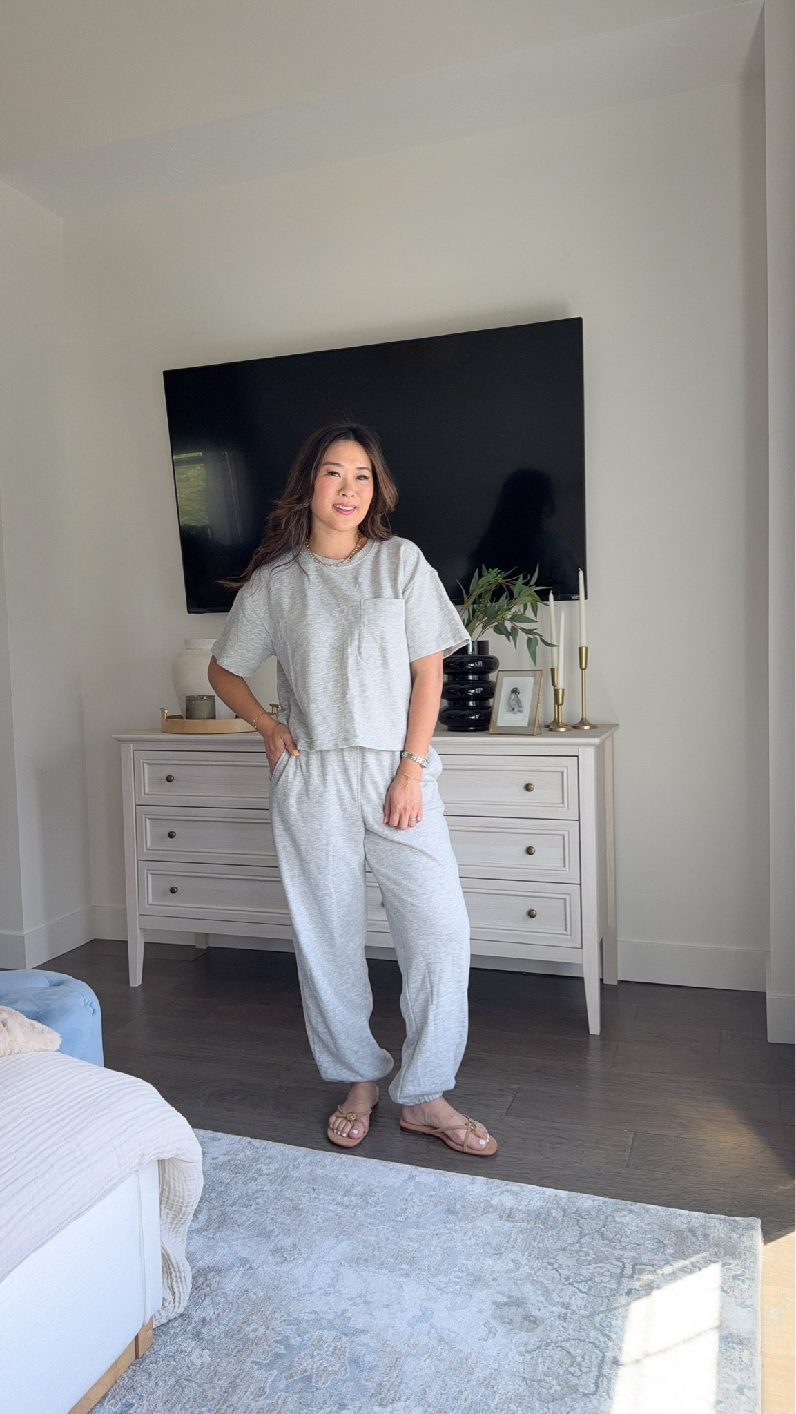 Target new arrivals // lounge set // matching set // comfy outfit 

Tee: medium 
Joggers: small

#LTKSeasonal #LTKPetite #LTKootd
