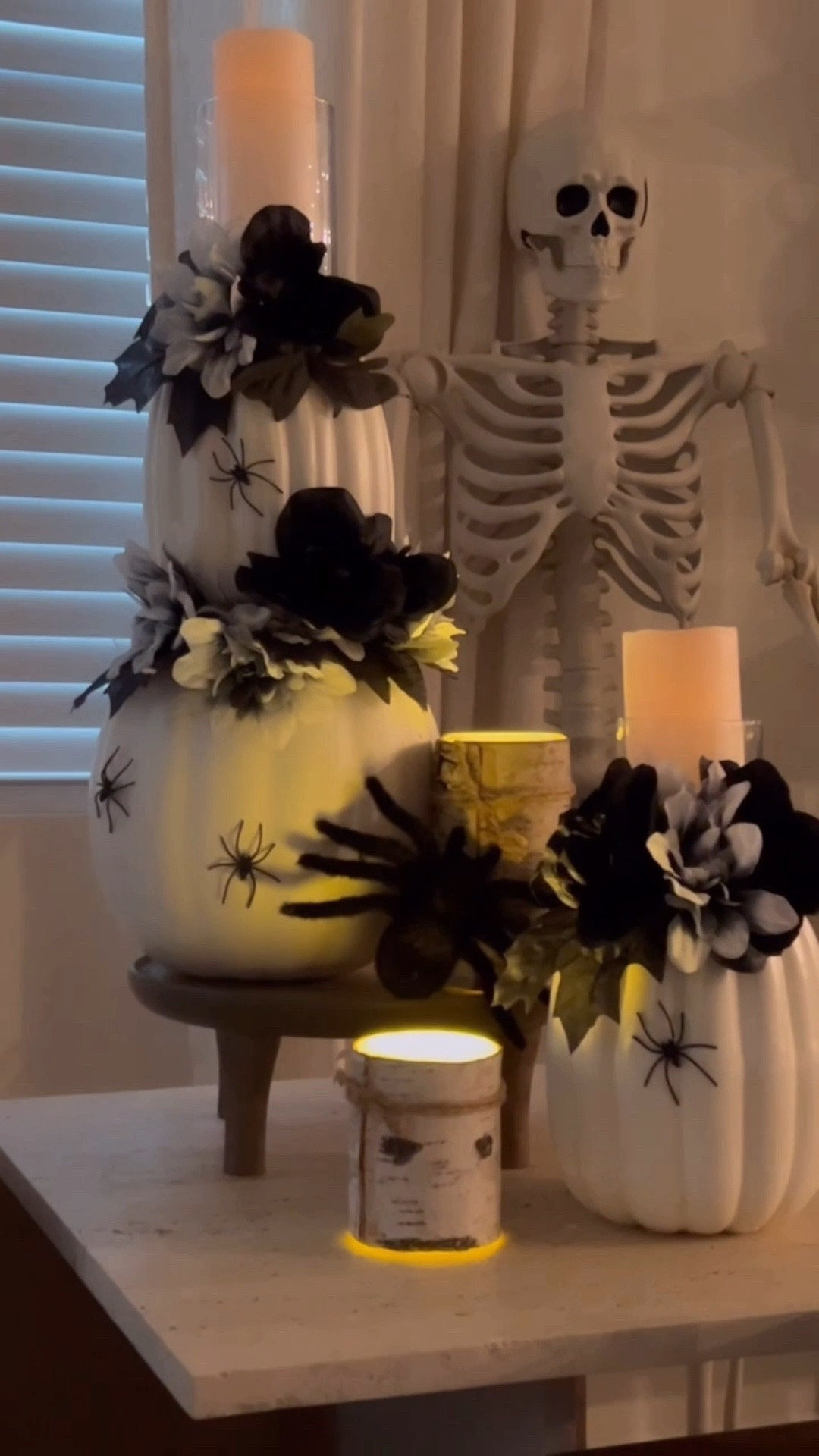 DIY Pumpkin candle holders! Halloween decor.

#LTKSeasonal