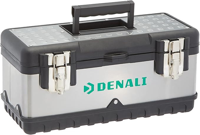 Amazon Brand - Denali Tool Box with Metal Latches, 15-inch | Amazon (US)