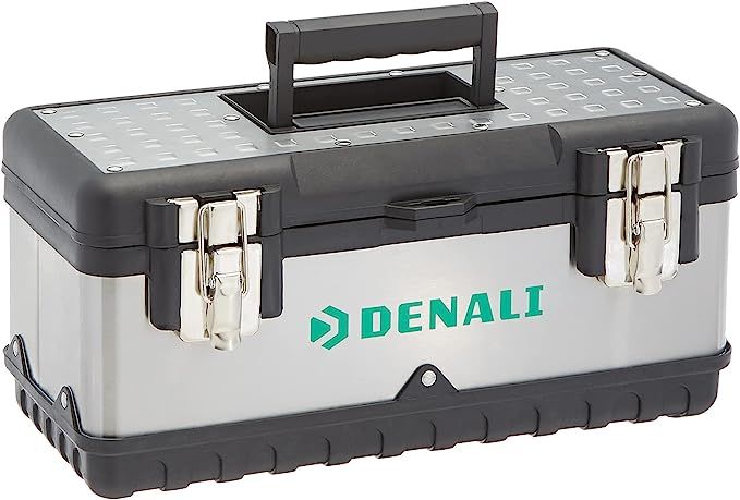 Amazon Brand - Denali Tool Box with Metal Latches, 15-inch | Amazon (US)