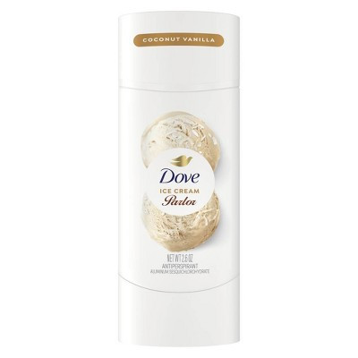Dove Beauty Ice Cream Parlor Antiperspirant & Deodorant Stick - Coconut Vanilla - 2.6oz | Target