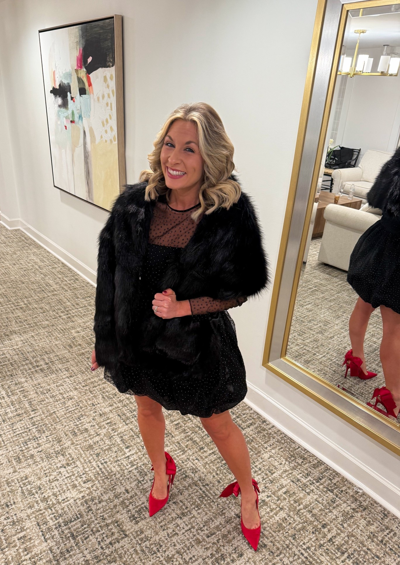 This dress 😍 

Tuckernuck dress: XS
Steve Madden heels: 6
Lulus faux fur shawl 

#LTKPetite #LTKootd #LTKHoliday