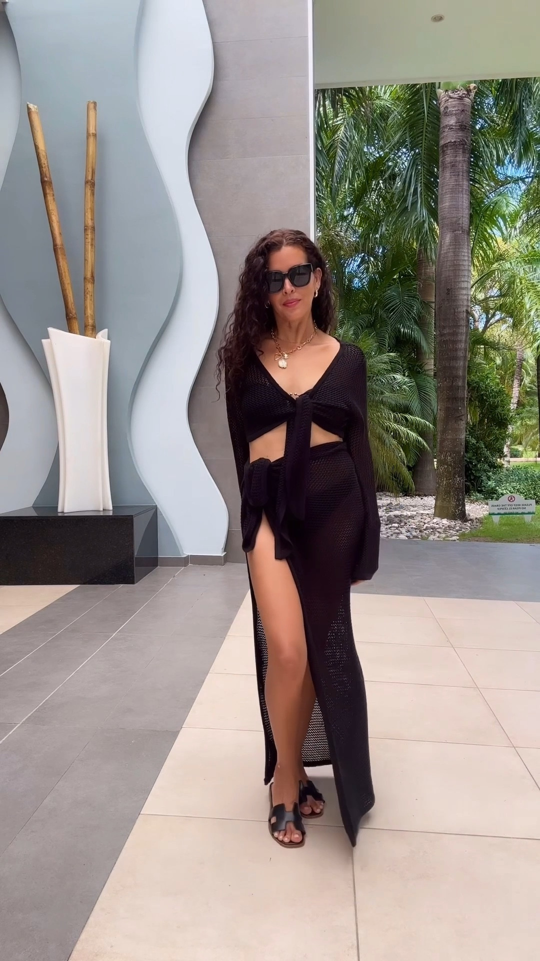 ‼️All outfit details here⬇️
Size M in swimsuit. Runs small! Cover up is a two piece and comes in two colors. 
Lip oil in pitaya. I have a touch of lip and cheek color roly poly rosy on my cheeks and lips and lip oil on top.
Adding exact earrings, they come in a pack of 3 . Necklace was custom made by me. Adding a similar one. 



Beach outfit, resort, outfit, swimsuit, bikini, season, everyday outfit, vacation, swimsuit, over 40 style, coverups, Amazon fines, 

#LTKSaleAlert #LTKSwim #LTKSeasonal