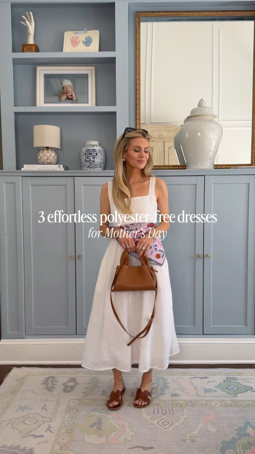 These dresses are all made with natural fibers. So breathable and timeless, I am wearing an XS in everything! 