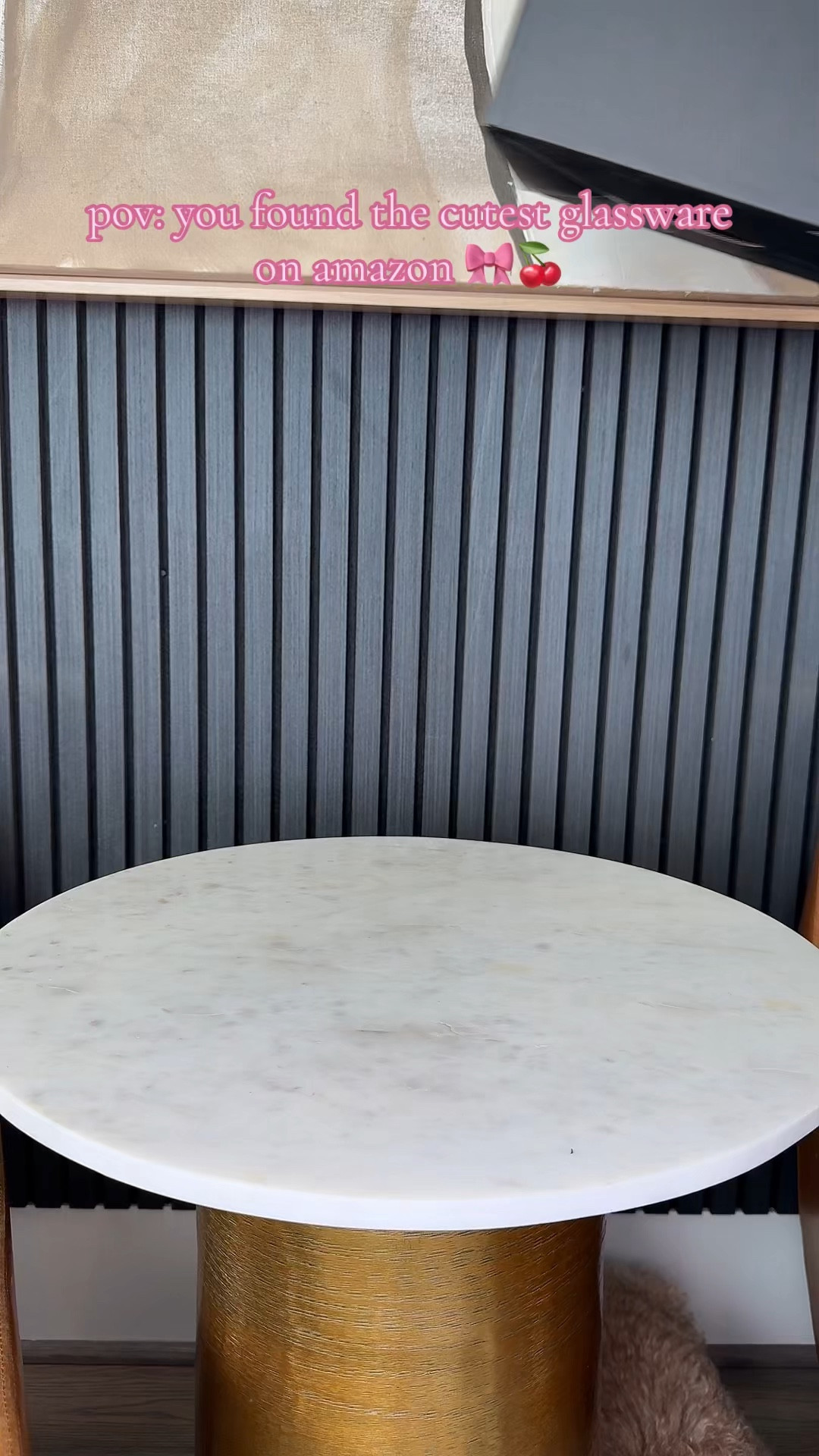 Unboxing the cutest Amazon glassware that’s perfect for entertaining! Obsessed with these dainty bow details 🎀 – they add such a charming touch. 🥂✨

Details linked in my bio!

#AmazonFinds #glassware #HomeDecorLover #amazonhome #Affliate #EntertainingEssentials