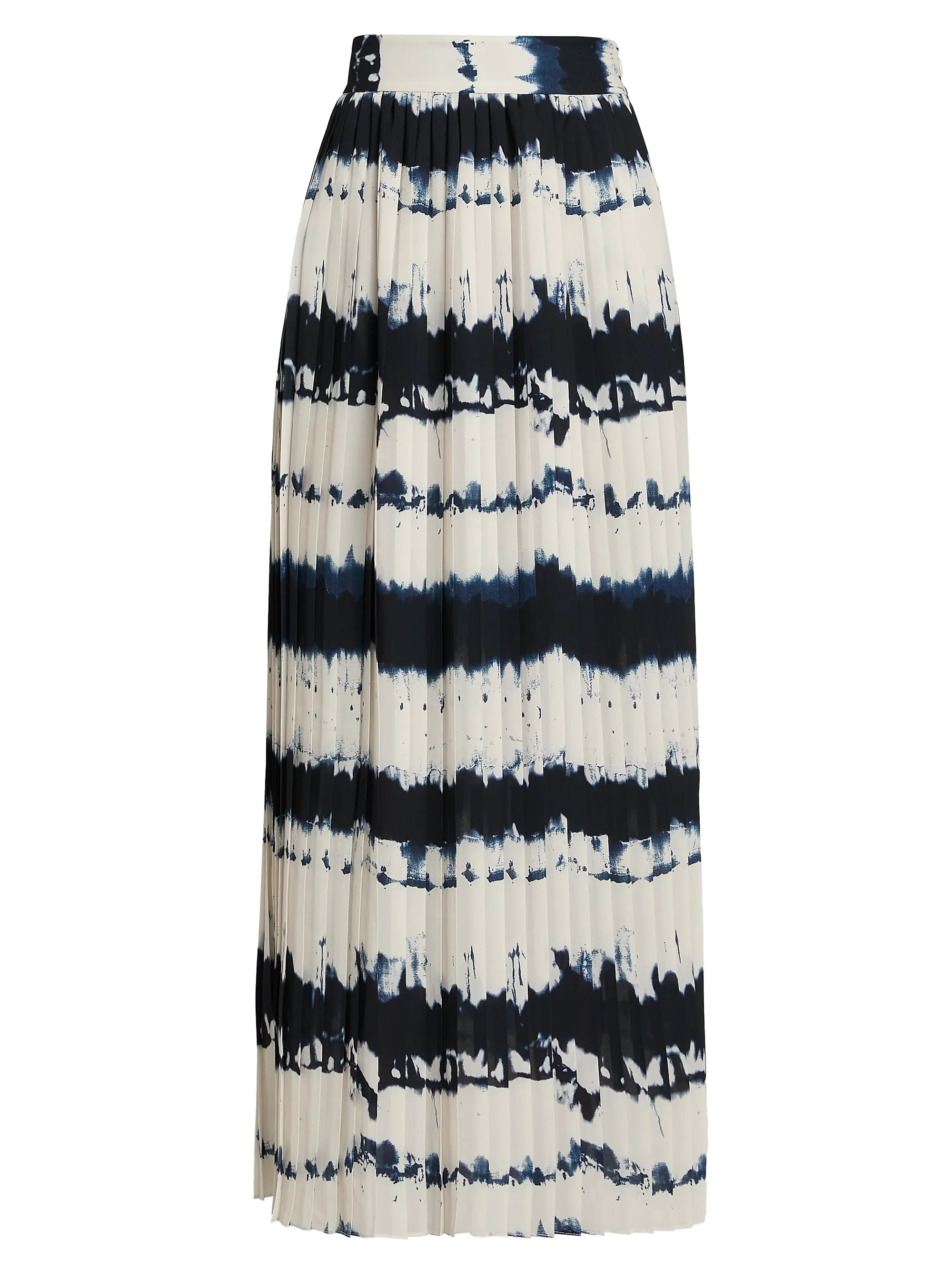 Dillon Pleated Tie-Dye Midi-Skirt | Saks Fifth Avenue