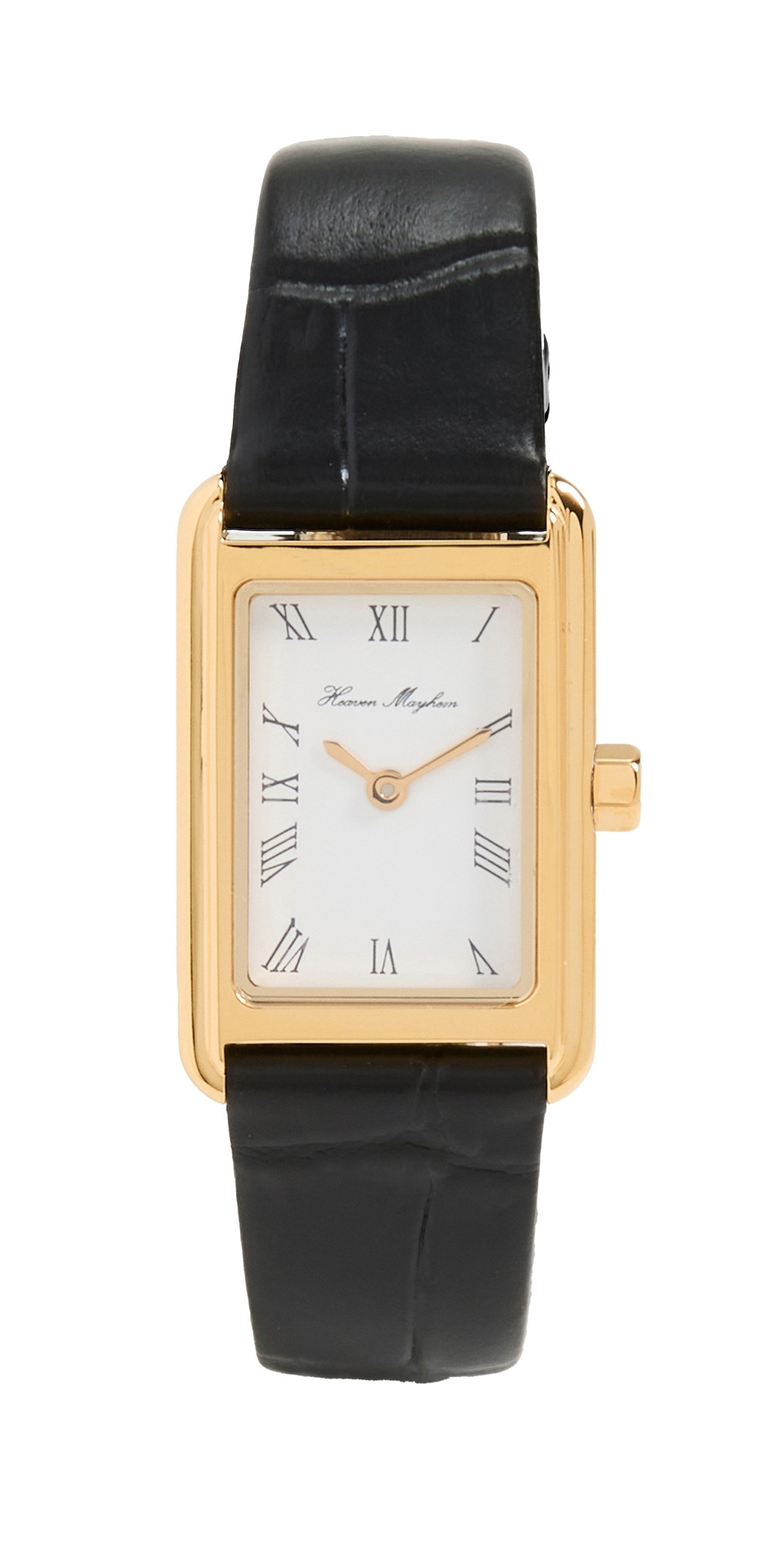 Heaven Mayhem Icon Watch Gold/Black One Size | Shopbop