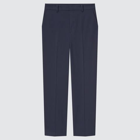 Smart Comfort Ankle Length Trousers | UNIQLO (UK)