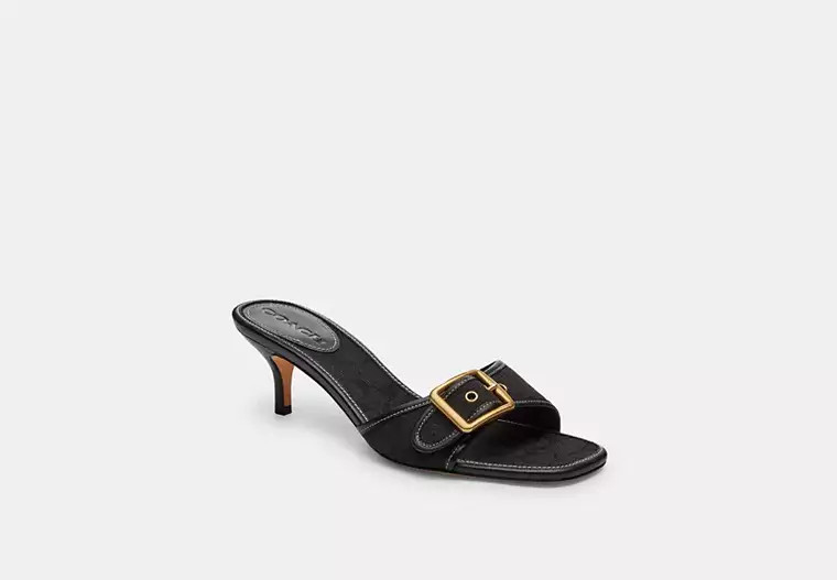 Margot Sandal In Signature Jacquard | Coach - UK