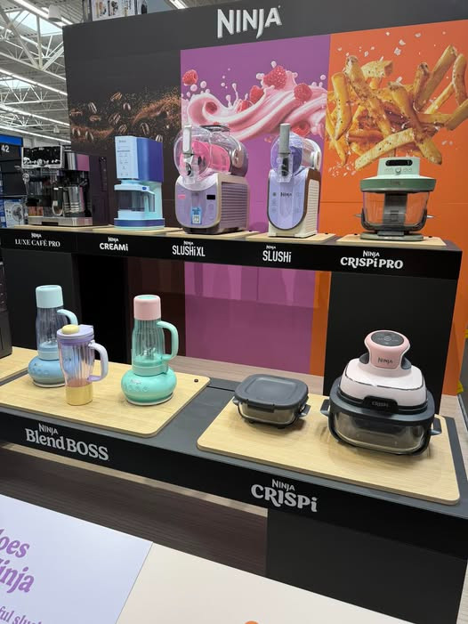OMG the new exclusive Ninja colors at Walmart are SO pretty 😍🙌
Why are kitchen appliances suddenly becoming decor too?! 💜✨

These new shades are giving luxury kitchen vibes & I’m officially obsessed 👏
Especially if you love fun pops of color in your kitchen or coffee bar ☕🍦

Linked in my LTK 🫶
And come join my Walmart finds group for more hidden gems & exclusive finds 💙

#LTKHome #LTKFinds #NinjaKitchen #NinjaCreami #WalmartFinds #KitchenInspo #CoffeeBar #KitchenGoals #PrettyKitchen #WalmartDeals #HomeFinds #DealAlert #SingleToSuburb #WalmartFavorites 

 