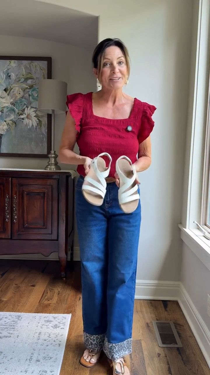 When we went to Italy for 18 days, I never dreamed that these sandals would be worn as much or more than my walking sneakers. 

Arch support, cushion insole, lightweight with good traction. I wore them nonstop on cobblestone streets, at the beach, and out to dinner. My feet were so happy.

#walkingshoes #travelstyles #walkingsandals #outfitsforeurope #