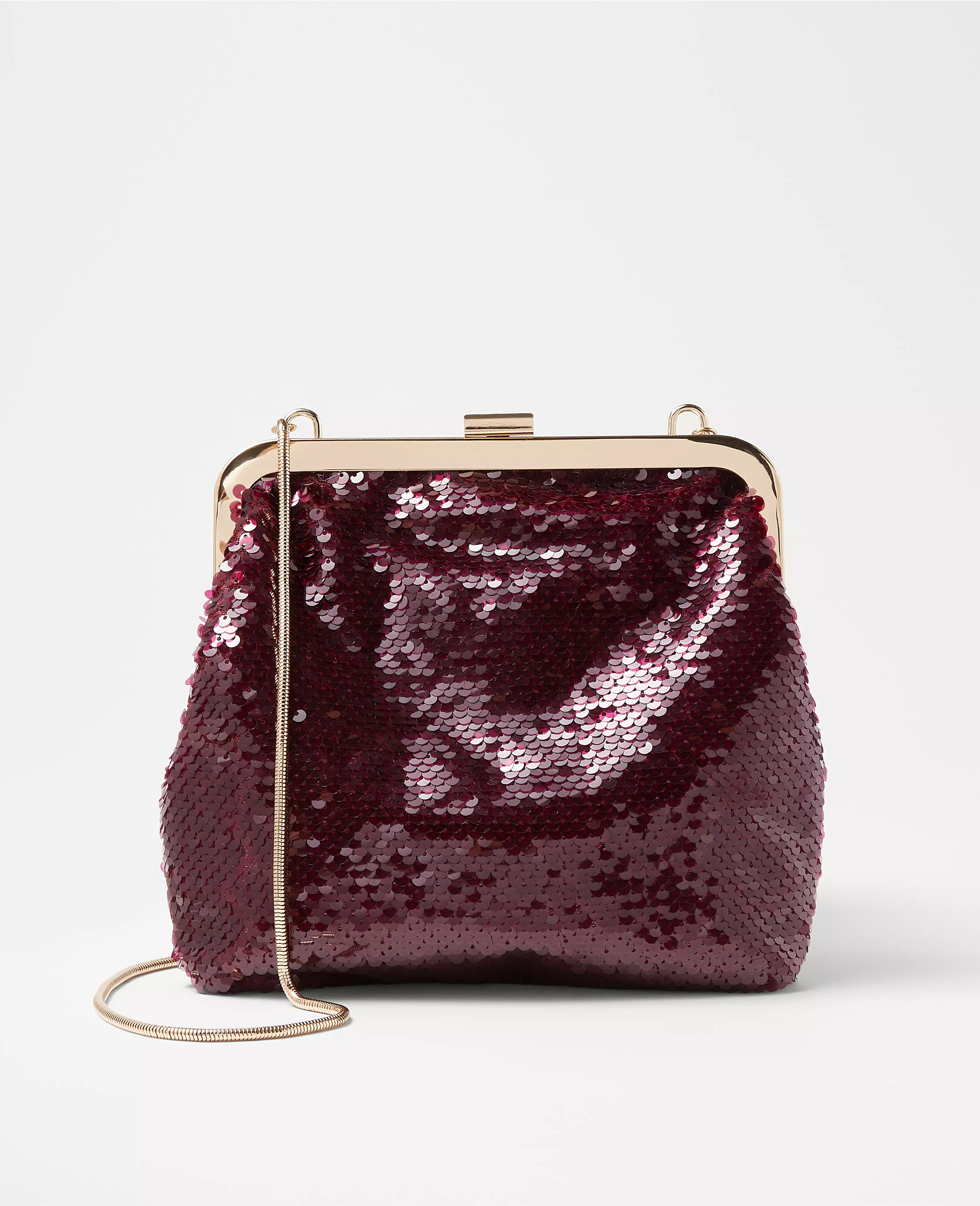 Sequin Clutch Bag | Ann Taylor (US)