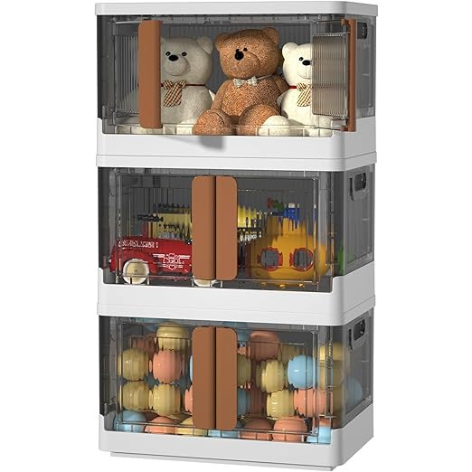 Closet Organizers and Storage - Trunk Car Organizer with Lids and Doors, Dorm Room Essentials, 8.... | Amazon (US)