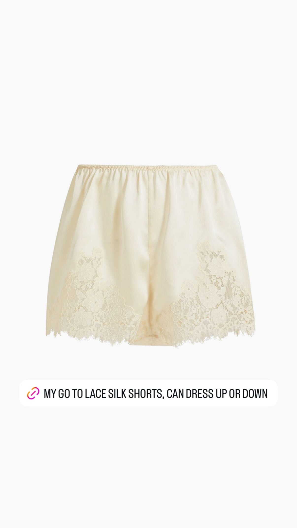 These are my go to lace silk shorts! Can dress them up with heels or down with sneakers. Excited to share a roundup of neutral favorites worth noting. From dresses, flats, bags, blazers and more! 

 #LTKgrwm #LTKSeasonal #LTKWorkwear