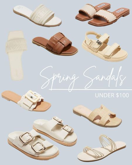 Spring sandals under $100! 
Includes fines from target, Walmart, Amazon, Old Navy, and more! 


#LTKfindsunder50 #LTKfindsunder100 #LTKshoecrush